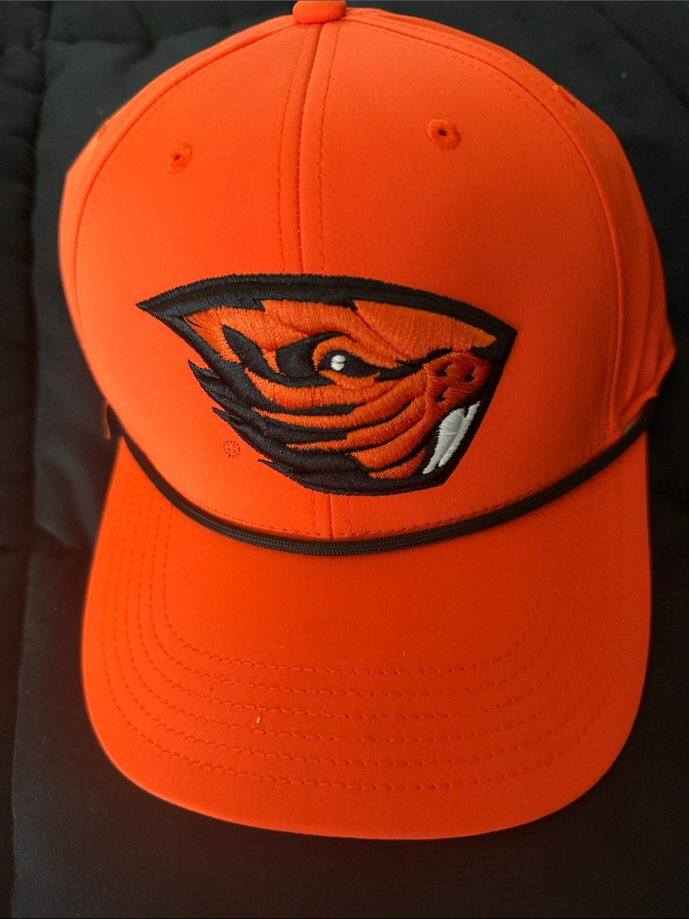 Legacy Oregon State Beavers Orange/Black Logo Cap